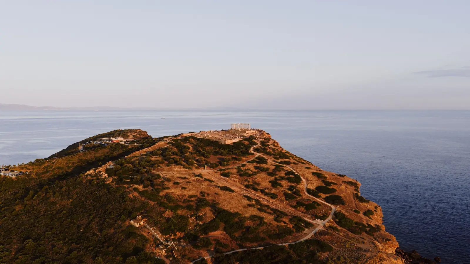 Sounion at dusk