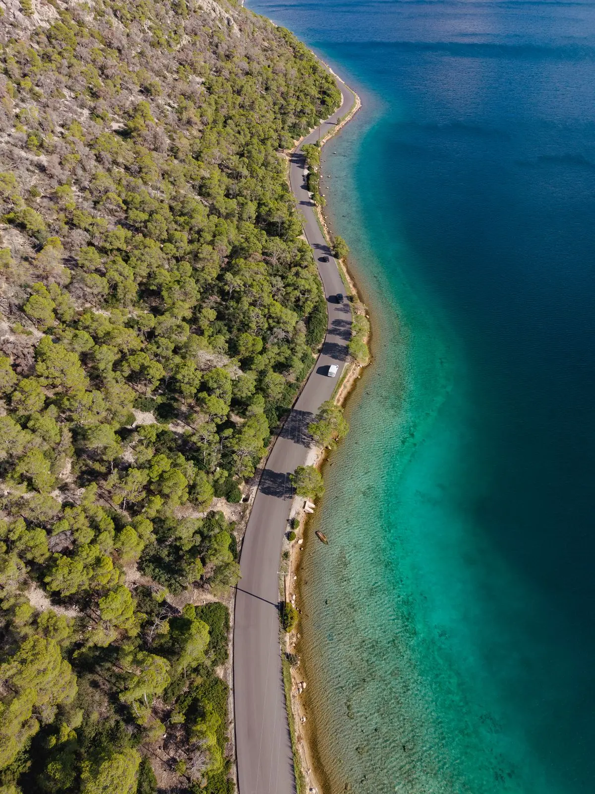 The coast at Vouliagmeni